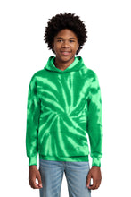 Load image into Gallery viewer, Port &amp; Co ®  Youth Tie-Dye Pullover Hooded Sweatshirt. PC146Y
