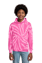 Load image into Gallery viewer, Port &amp; Co ®  Youth Tie-Dye Pullover Hooded Sweatshirt. PC146Y
