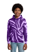 Load image into Gallery viewer, Port &amp; Co ®  Youth Tie-Dye Pullover Hooded Sweatshirt. PC146Y
