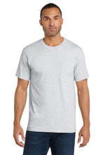 Load image into Gallery viewer, Port &amp; Co ®  Core Cotton Pocket Tee. PC54P
