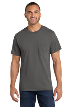 Load image into Gallery viewer, Port &amp; Co ®  Core Cotton Pocket Tee. PC54P
