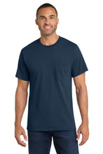 Load image into Gallery viewer, Port &amp; Co ®  Core Cotton Pocket Tee. PC54P
