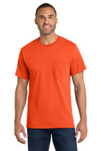 Load image into Gallery viewer, Port &amp; Co ®  Core Cotton Pocket Tee. PC54P
