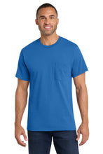 Load image into Gallery viewer, Port &amp; Co ®  Core Cotton Pocket Tee. PC54P
