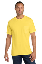 Load image into Gallery viewer, Port &amp; Co ®  Core Cotton Pocket Tee. PC54P
