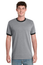 Load image into Gallery viewer, Port &amp; Co ®  Core Cotton Ringer Tee.  PC54R
