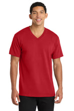 Load image into Gallery viewer, Port &amp; Co ®  Core Cotton V-Neck Tee. PC54V
