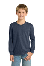 Load image into Gallery viewer, Port &amp; Co ®  Youth Long Sleeve Core Cotton Tee. PC54YLS
