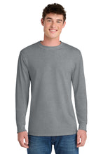 Load image into Gallery viewer, Port &amp; Co ®  Tall Long Sleeve Core Blend Tee. PC55LST

