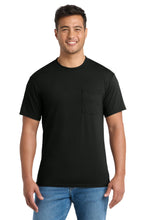 Load image into Gallery viewer, Port &amp; Co ®  Tall Core Blend Pocket Tee. PC55PT
