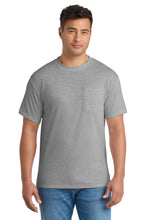 Load image into Gallery viewer, Port &amp; Co ®  Core Blend Pocket Tee. PC55P
