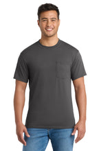 Load image into Gallery viewer, Port &amp; Co ®  Core Blend Pocket Tee. PC55P
