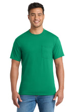Load image into Gallery viewer, Port &amp; Co ®  Core Blend Pocket Tee. PC55P
