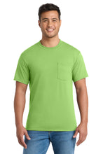 Load image into Gallery viewer, Port &amp; Co ®  Core Blend Pocket Tee. PC55P

