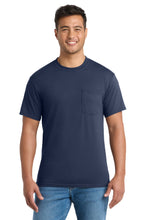 Load image into Gallery viewer, Port &amp; Co ®  Core Blend Pocket Tee. PC55P
