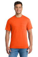 Load image into Gallery viewer, Port &amp; Co ®  Core Blend Pocket Tee. PC55P
