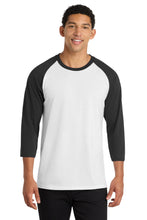 Load image into Gallery viewer, Port &amp; Co ®  Core Blend 3/4-Sleeve Raglan Tee. PC55RS
