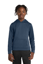 Load image into Gallery viewer, Port &amp; Co ®  Youth Performance Fleece Pullover Hooded Sweatshirt. PC590YH
