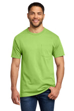 Load image into Gallery viewer, Port &amp; Co ®  Essential Pocket Tee. PC61P
