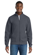 Load image into Gallery viewer, Port &amp; Co ®  Core Fleece Cadet Full-Zip Sweatshirt PC78FZ
