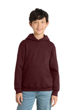 Load image into Gallery viewer, Port &amp; Co ®  Youth Core Fleece Pullover Hooded Sweatshirt PC78YH
