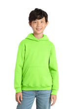 Load image into Gallery viewer, Port &amp; Co ®  Youth Core Fleece Pullover Hooded Sweatshirt PC78YH

