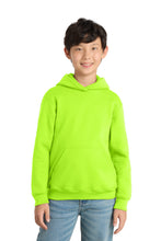 Load image into Gallery viewer, Port &amp; Co ®  Youth Core Fleece Pullover Hooded Sweatshirt PC78YH

