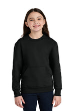 Load image into Gallery viewer, Port &amp; Co ®  Youth Core Fleece Crewneck Pocket Sweatshirt PC78YPKT
