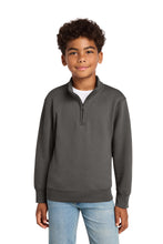 Load image into Gallery viewer, Port &amp; Co ®  Youth Core Fleece 1/4-Zip Pullover Sweatshirt PC78YQ
