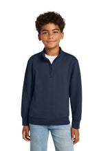 Load image into Gallery viewer, Port &amp; Co ®  Youth Core Fleece 1/4-Zip Pullover Sweatshirt PC78YQ
