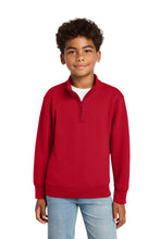 Load image into Gallery viewer, Port &amp; Co ®  Youth Core Fleece 1/4-Zip Pullover Sweatshirt PC78YQ
