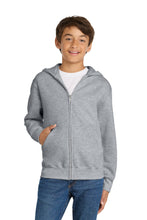 Load image into Gallery viewer, Port &amp; Co ®  Youth Core Fleece Full-Zip Hooded Sweatshirt PC78YZH
