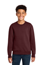 Load image into Gallery viewer, Port &amp; Co ®  Youth Core Fleece Crewneck Sweatshirt PC78Y
