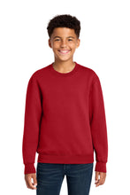 Load image into Gallery viewer, Port &amp; Co ®  Youth Core Fleece Crewneck Sweatshirt PC78Y
