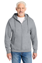 Load image into Gallery viewer, Port &amp; Co ®  Core Fleece Full-Zip Hooded Sweatshirt. PC78ZH
