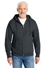 Load image into Gallery viewer, Port &amp; Co ®  Core Fleece Full-Zip Hooded Sweatshirt. PC78ZH
