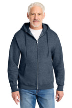 Load image into Gallery viewer, Port &amp; Co ®  Core Fleece Full-Zip Hooded Sweatshirt. PC78ZH
