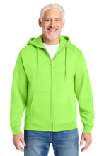Load image into Gallery viewer, Port &amp; Co ®  Core Fleece Full-Zip Hooded Sweatshirt. PC78ZH
