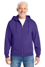 Load image into Gallery viewer, Port &amp; Co ®  Core Fleece Full-Zip Hooded Sweatshirt. PC78ZH
