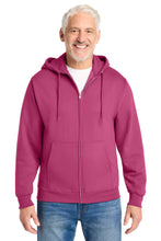 Load image into Gallery viewer, Port &amp; Co ®  Core Fleece Full-Zip Hooded Sweatshirt. PC78ZH
