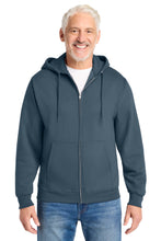 Load image into Gallery viewer, Port &amp; Co ®  Core Fleece Full-Zip Hooded Sweatshirt. PC78ZH
