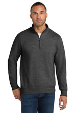 Load image into Gallery viewer, Port &amp; Co ®  Fan Favorite Fleece 1/4-Zip Pullover Sweatshirt. PC850Q
