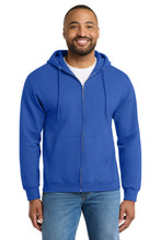 Load image into Gallery viewer, Port &amp; Co ®  Tall Essential Fleece Full-Zip Hooded Sweatshirt. PC90ZHT
