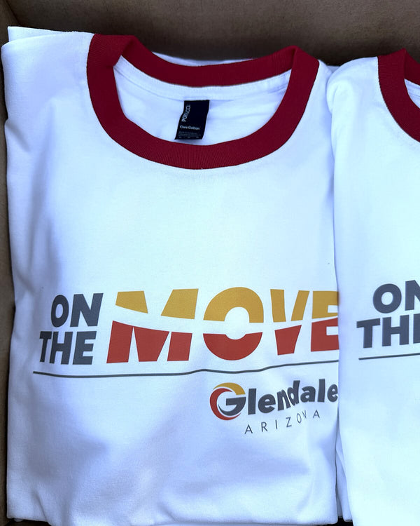 Ringer tees for the City of Glendale